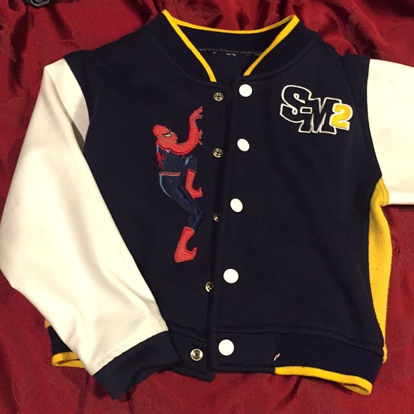 spider man letterman jacket